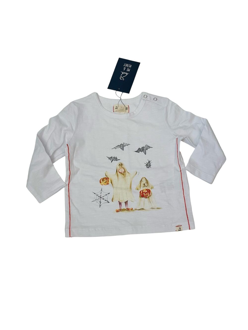 NWT Me & Henry 9/12M Ghost Cherokee Tee